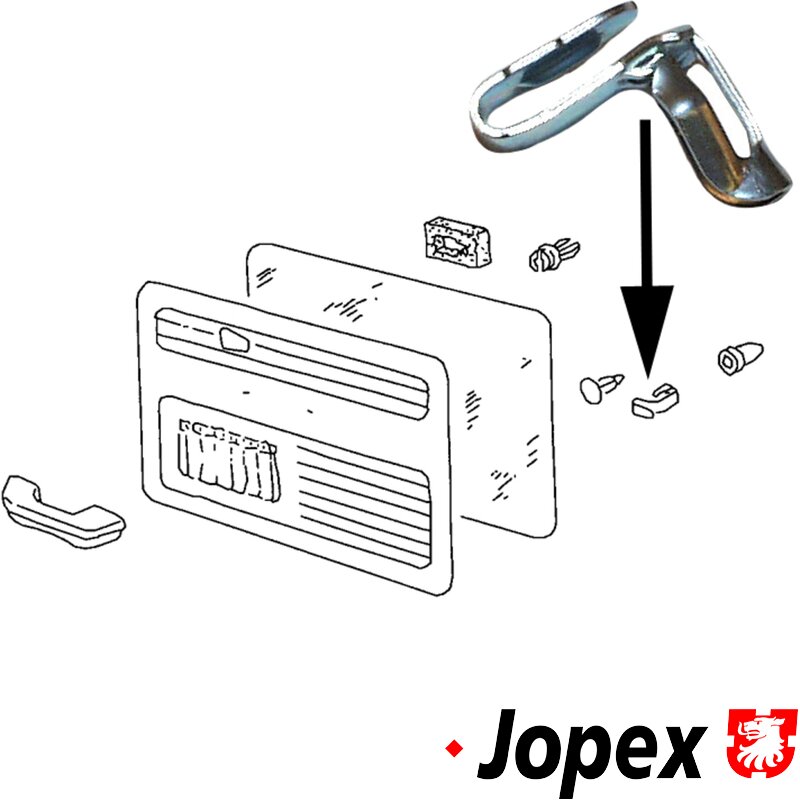 Door Panel Clip (For 7mm Hole)