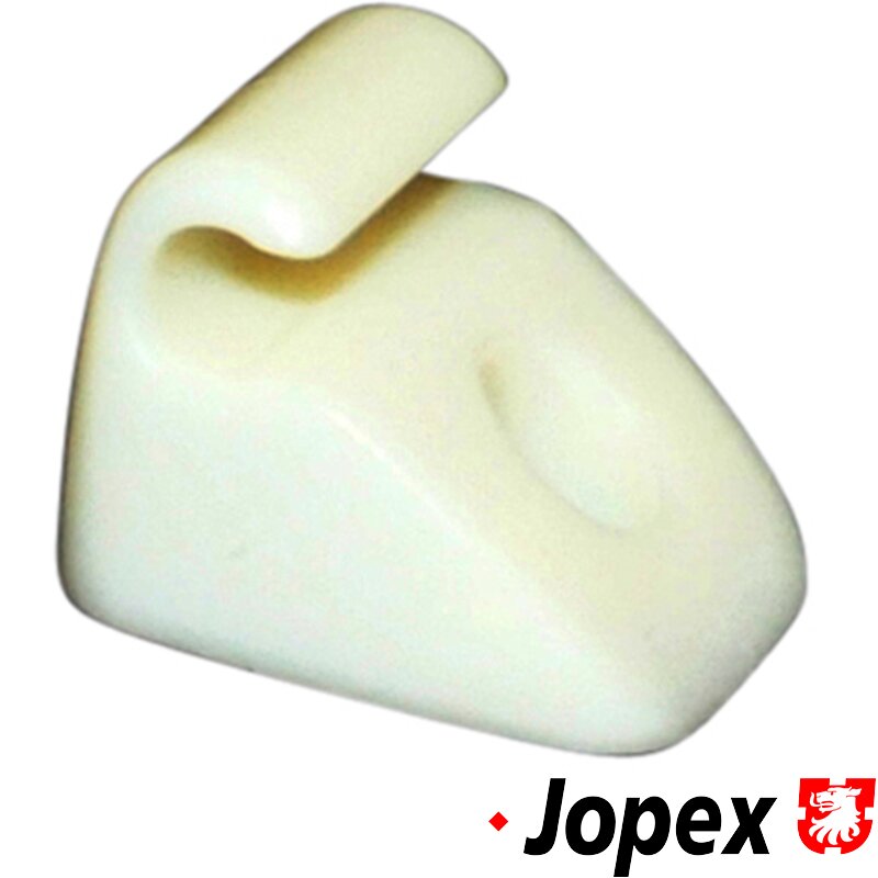 Type 25 Sunvisor Clips - White