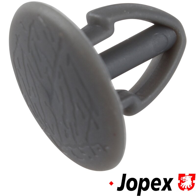 Type 25 Door Panel Clip - Version Pushed Through From Front Of Door Panel - Grey