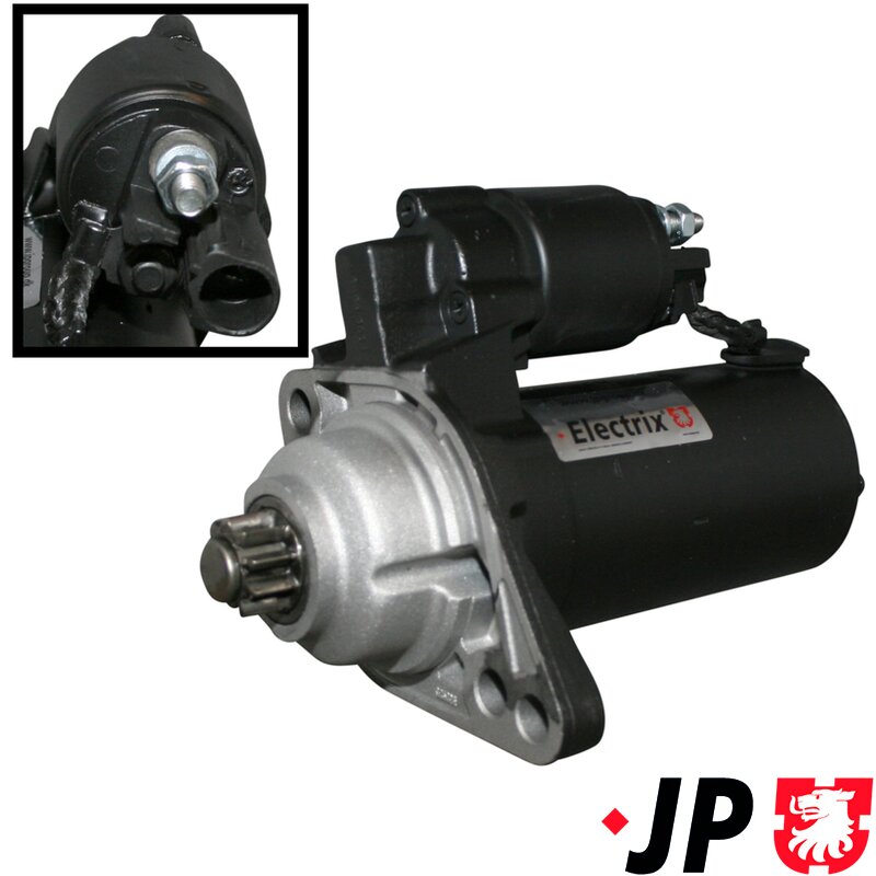 T5 Starter Motor (2.0 Kw) - 2003-10 - 1.9 TDI With 5 Speed Manual Gearbox