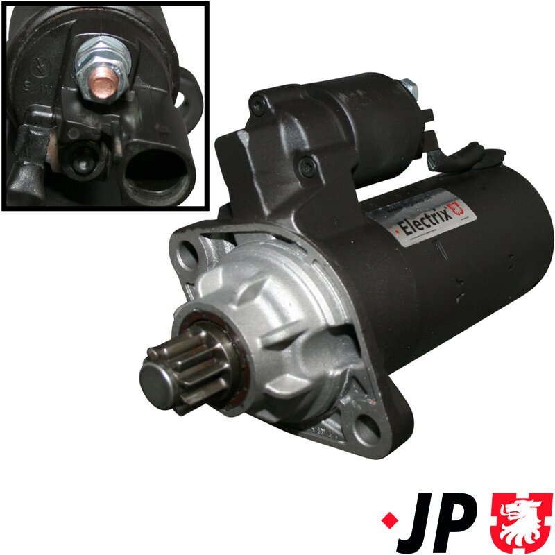 T5 Starter Motor (2.2 Kw) - 2003-10 - 2.5 TDI With 6 Speed Manual Gearbox