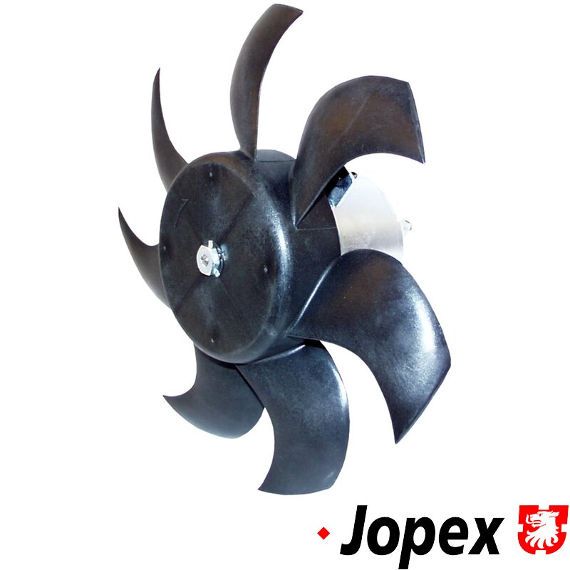 Vifte, radiator, elektrisk, 500 W, 350 mm