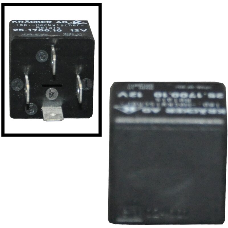 T25,T4,G1,G3,G4 Rear Wiper Relay