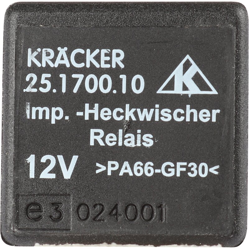 T25,T4,G1,G3,G4 Rear Wiper Relay