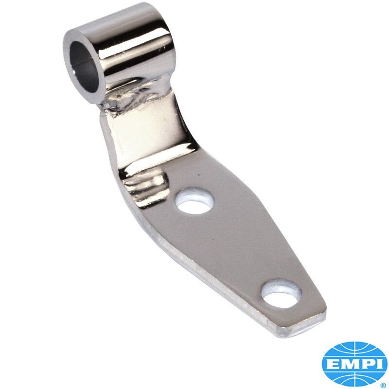 Baywindow Bus Clutch Cable Conduit Bracket - Chrome