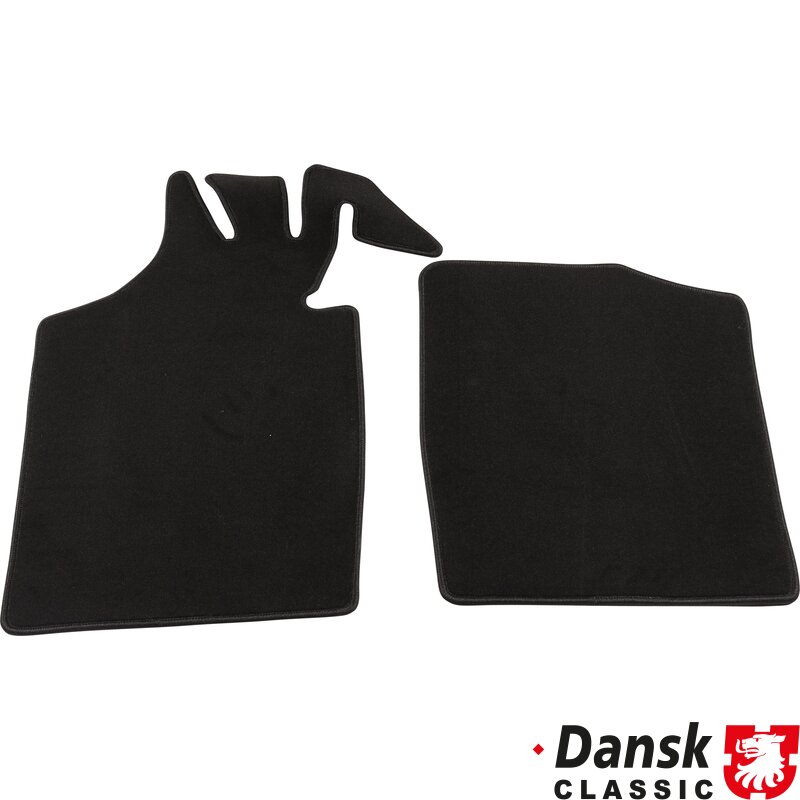 Porsche 914 Floor Mat Set, 2 Pcs., Black