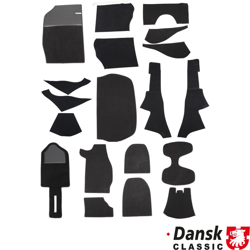 Porsche 911 Carpet Set (RS Style) - 1965-73 (LHD) - Black