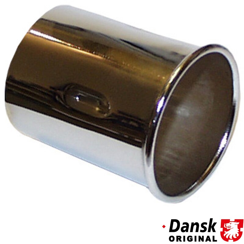 Porsche 911 Exhaust Tip, Chrome - 1973-89