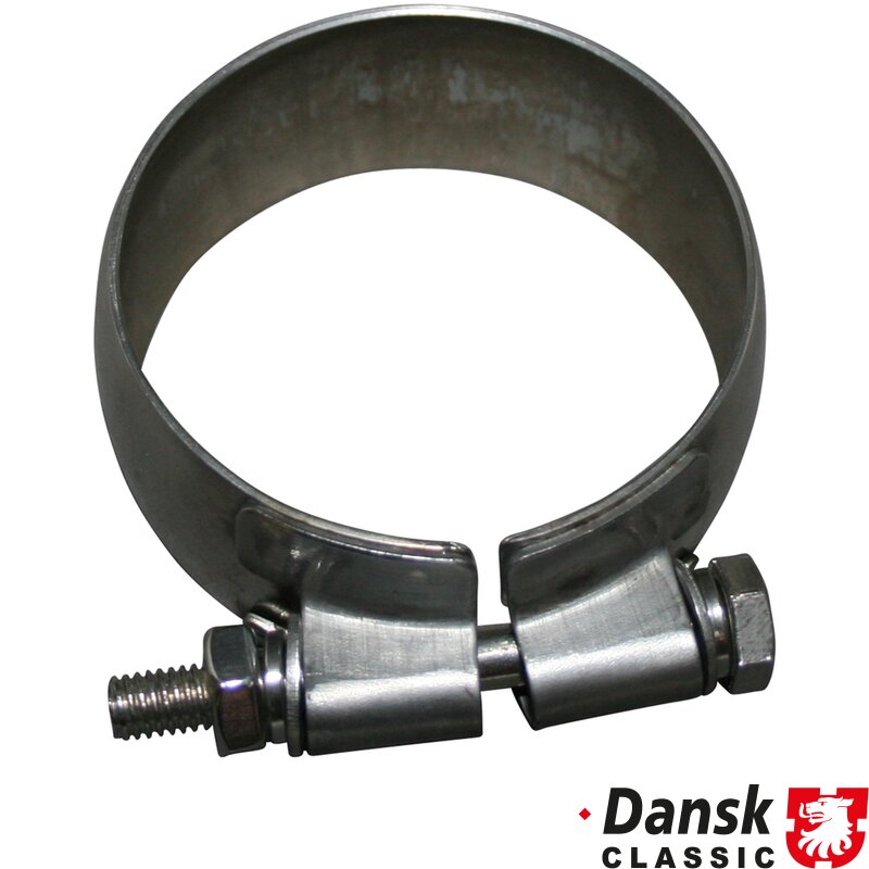 Porsche 964 Exhaust Clamp With Bolt And Nut, 75mm - 1988-94