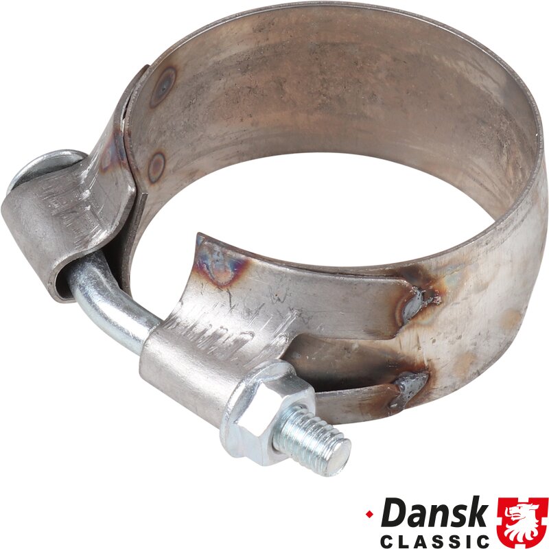 Porsche 928,993 Exhaust Clamp, Stainless Steel - 1985-97
