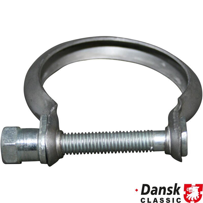 Porsche 966 Exhaust Clamp, X75 Mm, Galvanized - 1997-05