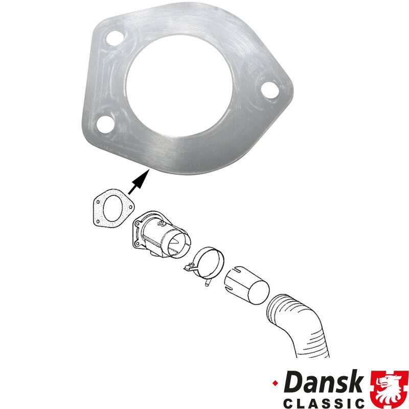 Porsche 911 Gasket For Heat Control Box, Left/right - 1964-89