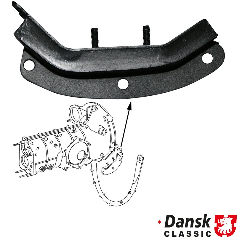 Porsche 356 Rear Gearbox Mount - Left (Dual Mount Transmission)