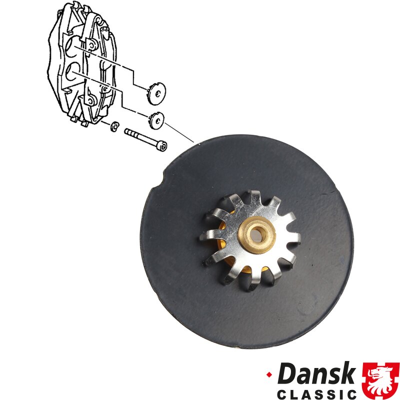 Porsche 928,944,964,993 Brake Pad Damping Shim, 36 Mm, Front - 1986-97