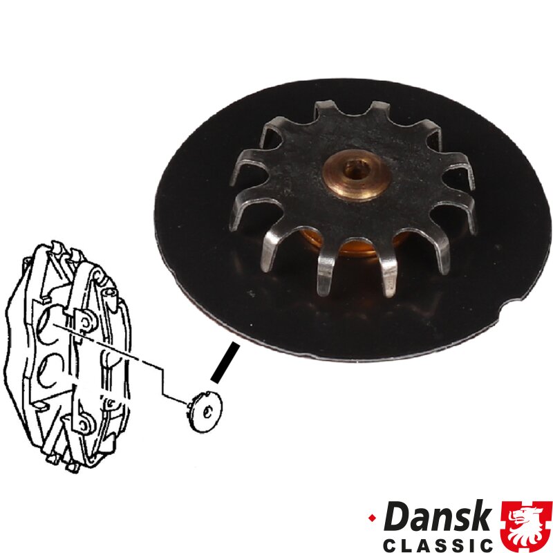 Porsche 928,964,993 Brake Pad Damping Shim, 44 Mm, Front - 1988-97