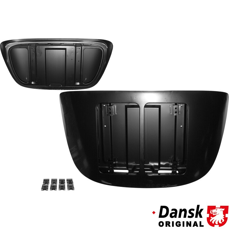 Porsche 356 Engine Hood, Rear, Without Louvres - 1961-65 (B/T6 Coupe)
