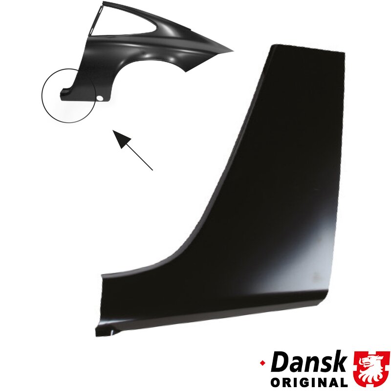 Porsche 911 Repair Panel For Lower Quarter Panel, Front, Left - 1964-89