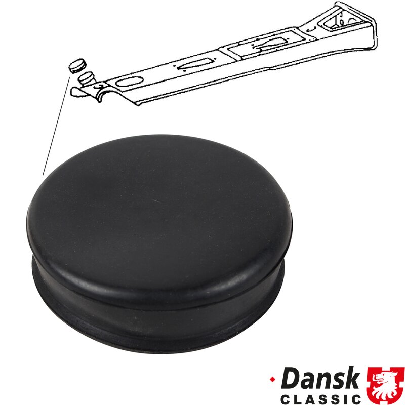 Porsche 911,912 Rubber Cap For Center Tunnel Gas Heater - 1964-73