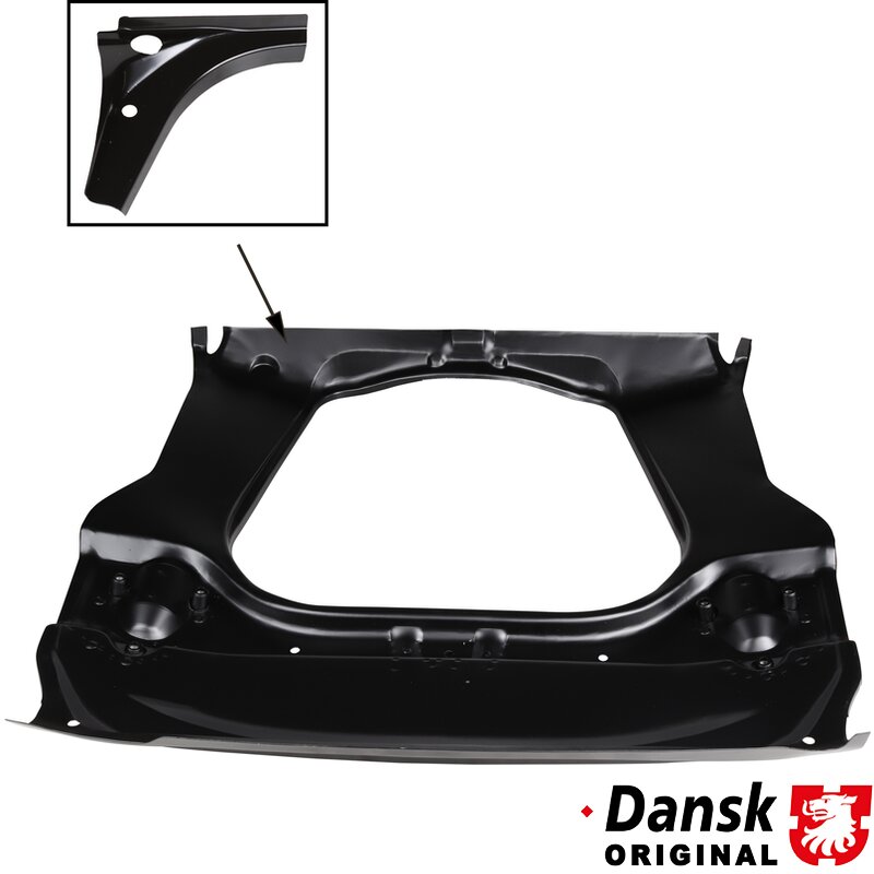 Porsche 911 Fuel Tank Support Corner Plate, Left - 1964-89