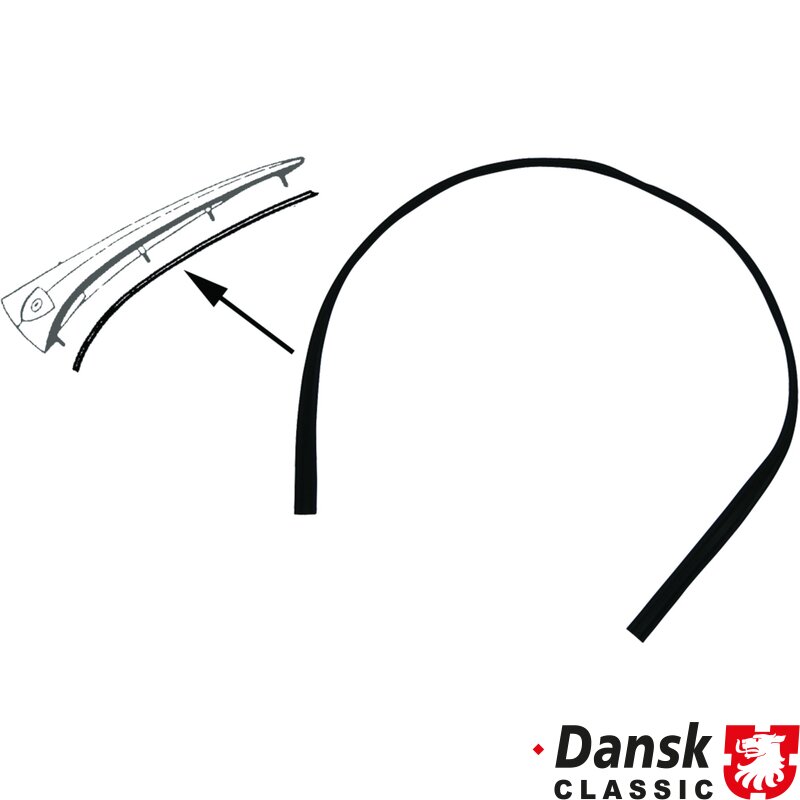 Porsche 356 Seal, Bonnet Handle Base - 1959-65 (B/C)