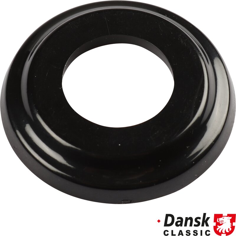 Porsche 356 Escutcheon For Window Winder Handle, Black - 1959-65 (B/C)