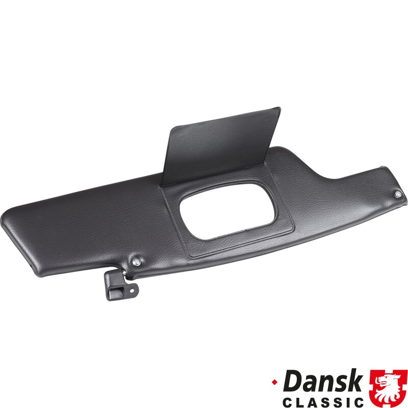 Porsche 914 Black Sunvisor Set - 1969-76 (With Mirror)