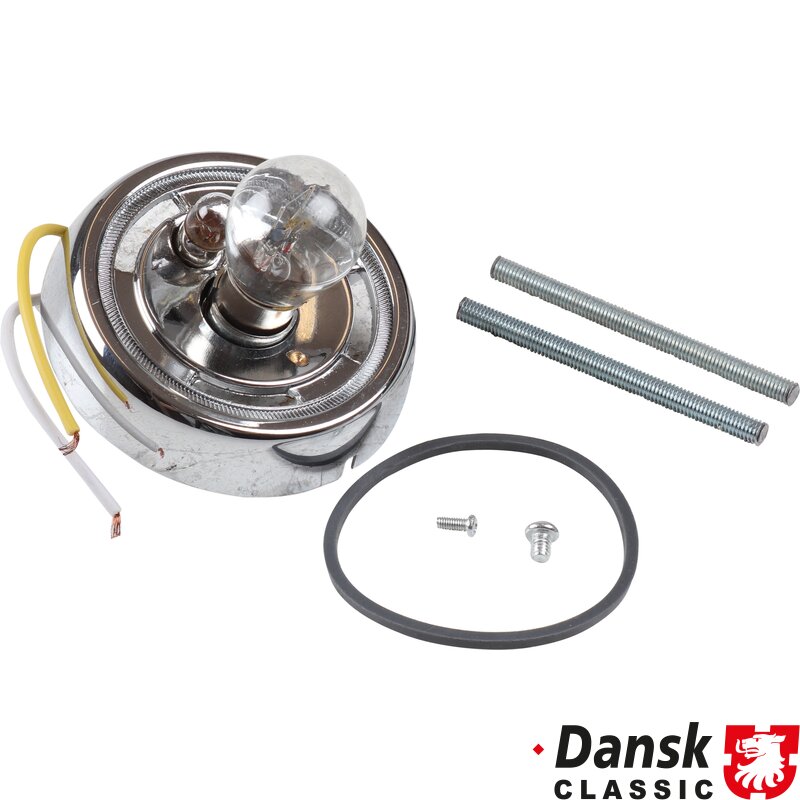 Porsche Bulb Holder For Turn Signal, Chrome