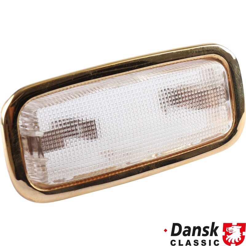 Porsche 911 Interior Light (Brass Frame) - 1965-89 (Also Type 3 Interior Light)