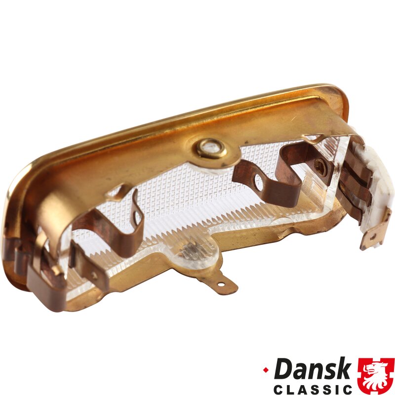 Porsche 911 Interior Light (Brass Frame) - 1965-89 (Also Type 3 Interior Light)
