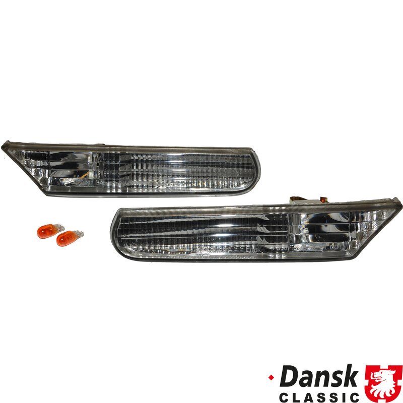 Porsche 996,986 Side Marker Lamp Set, Smoked, E-marked