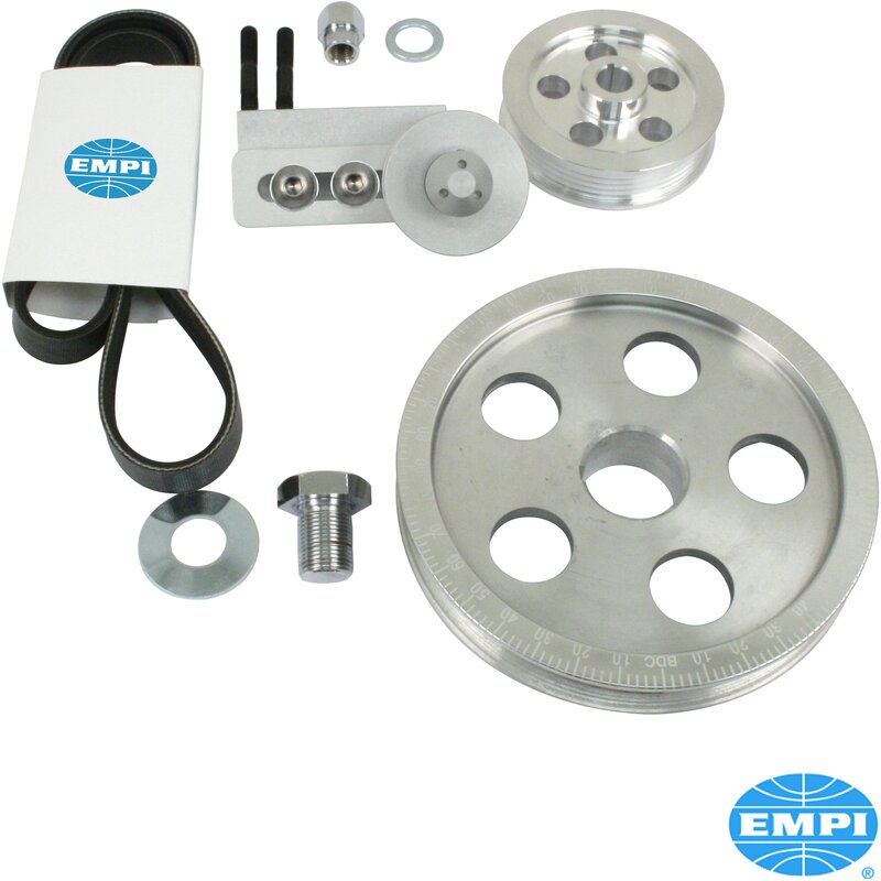 Aluminium Serpentine Pulley Kit - Type 1 Engines