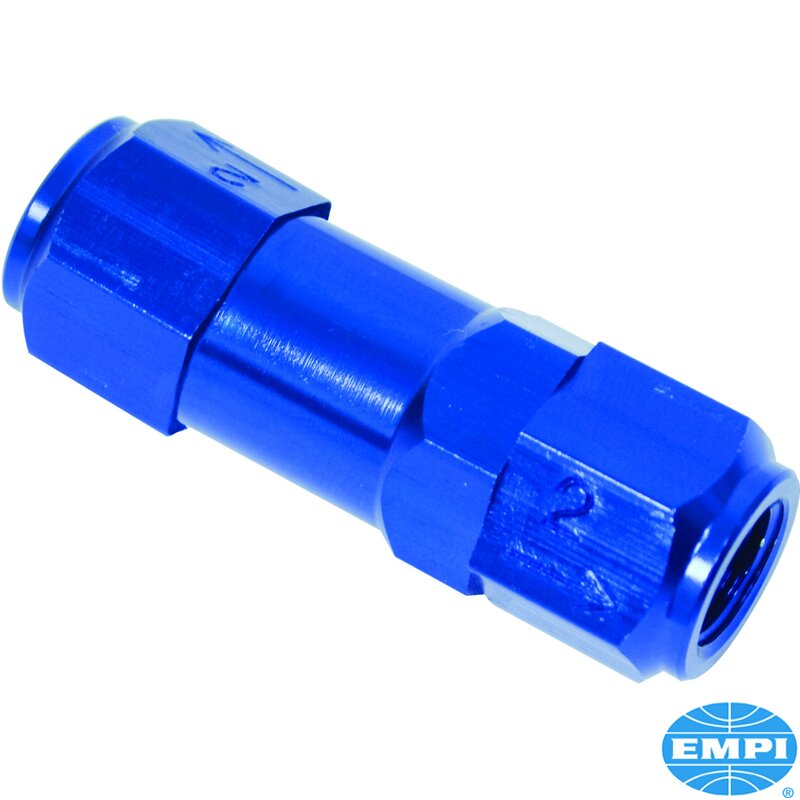 Resttrykksventil, aluminium, 2 PSI metrisk