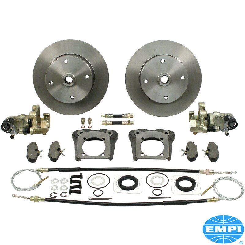 4 Stud EMPI Rear Disc Brake Conversion Kit (4x130 PCD) - Pre 1967 Models