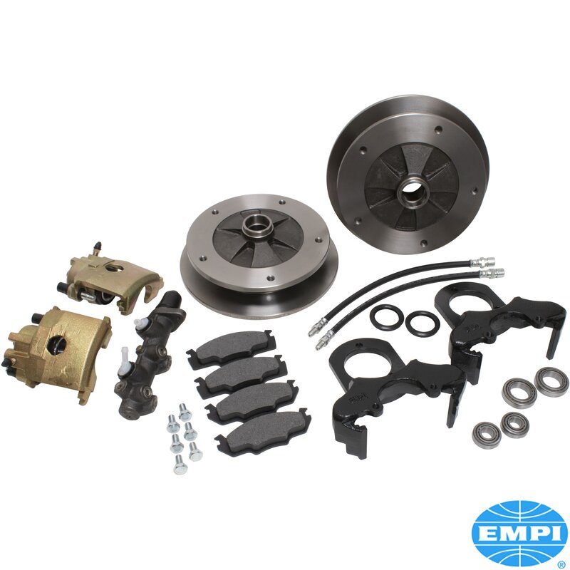 Beetle Front Disc Brake Conversion - 1967-86 (5x205, Zero Offset)