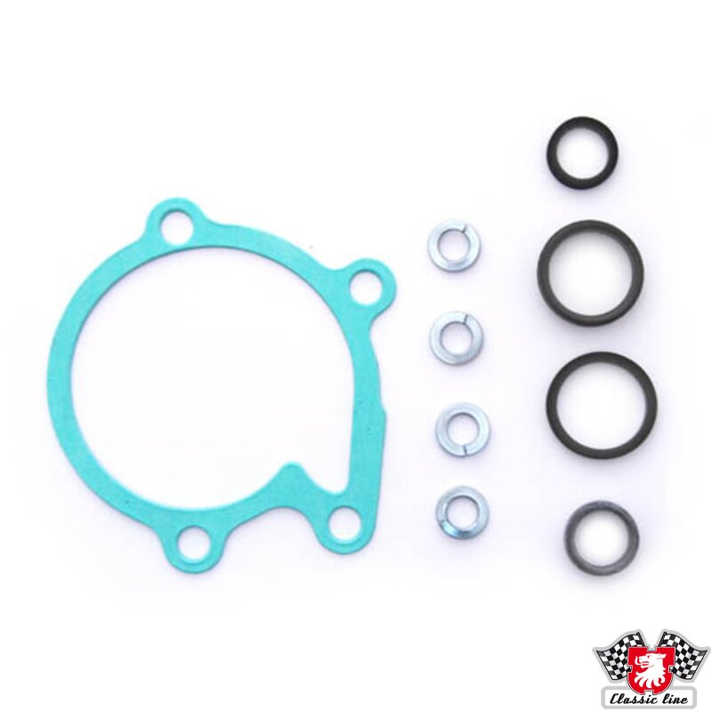 Pakningssett, vannpumpe med gummiringer