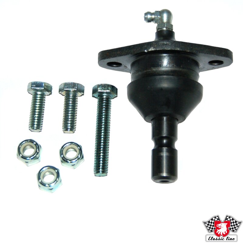 Kuleledd med smørenippel, øvre