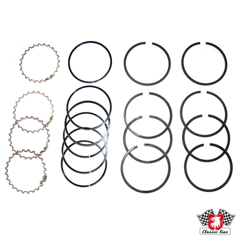 Stempelringsett for 4 stempler, 1. oversize 0,020"