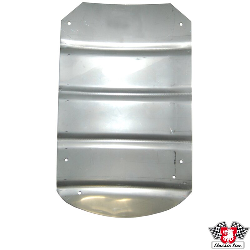 Plate for skvettlapp venstre bak rustfritt stål