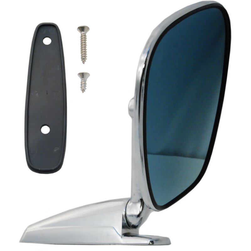 Sidespeil for montering med skruer