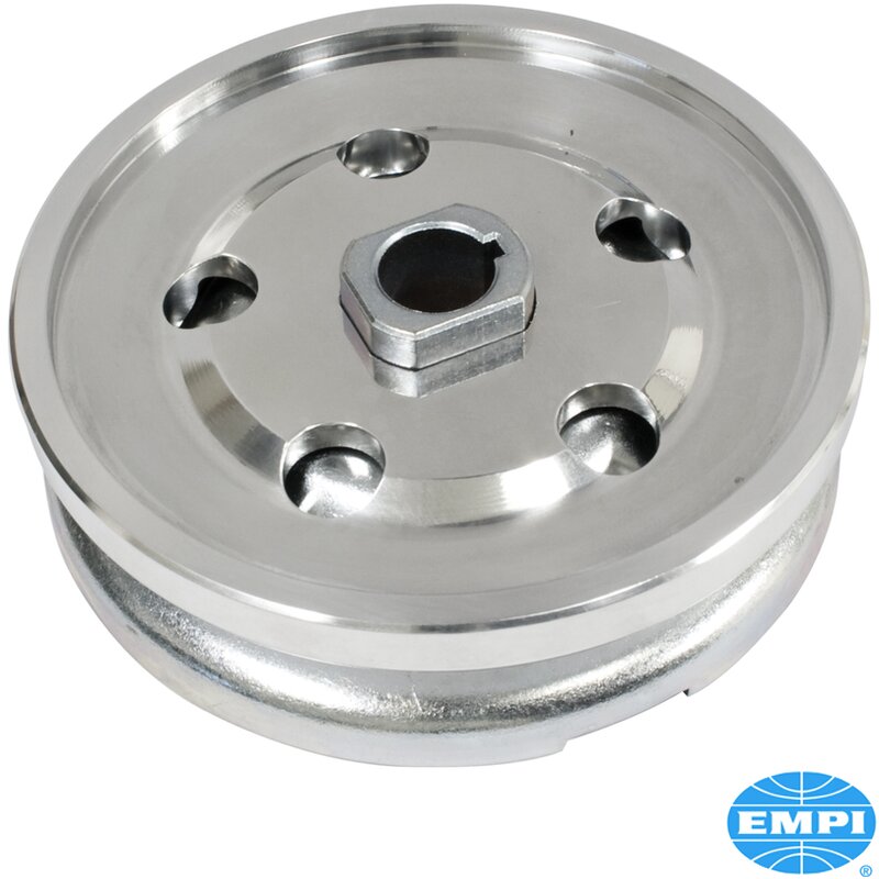 EMPI 12V Dynamo + Alternator Billet Pulley - Outer Half With Steel Inner