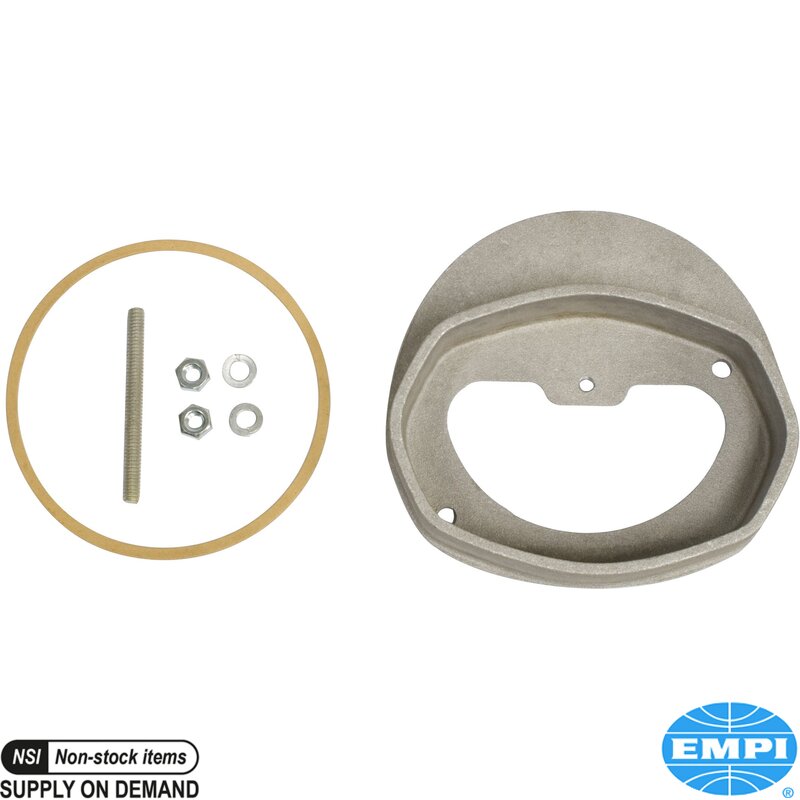 Luftfilteradaptersett med maskinvare. Passer til EPC 32/36F, Weber DFEV-DFA V og Holley 5200