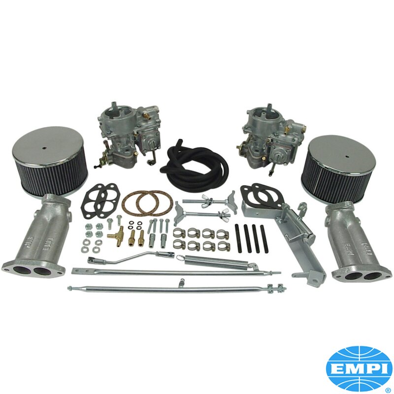 Twin 40mm Kadron Carburettor Kit - Type 1 Engines