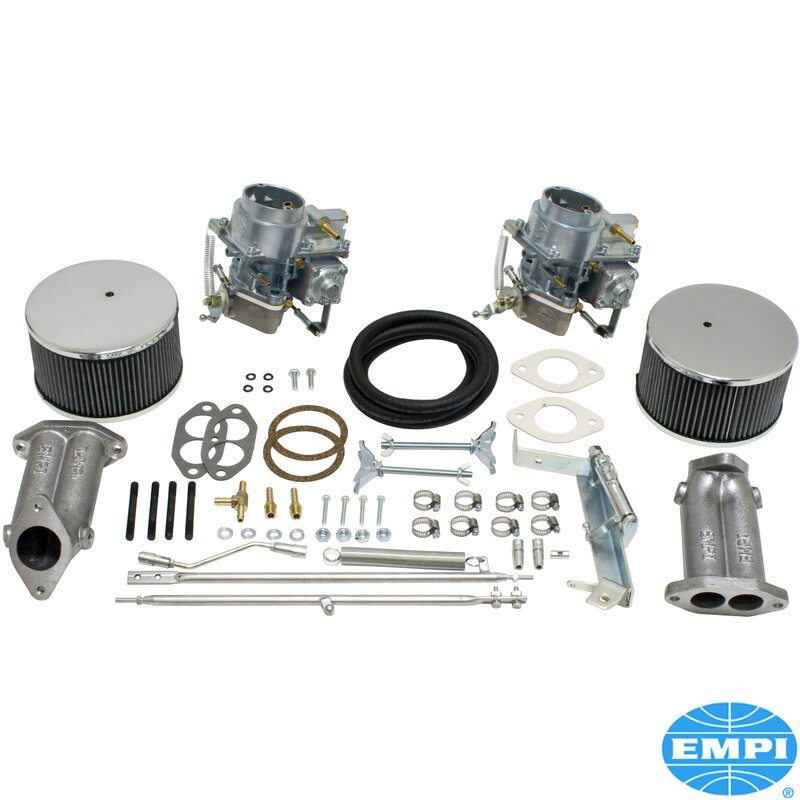 Twin 40mm Kadron Carburettor Kit - Type 1 Engines