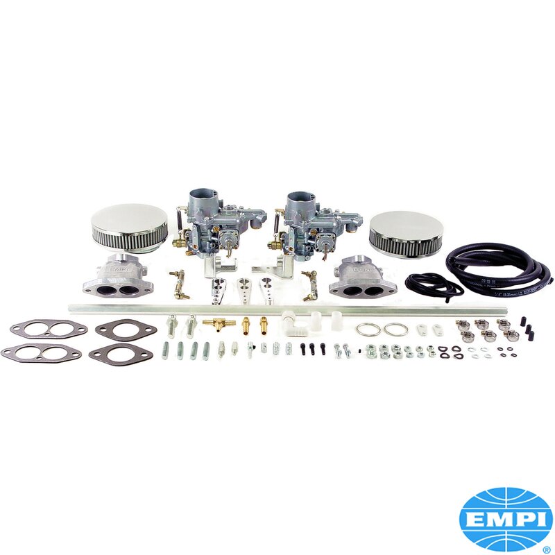 Twin 34 EPC EMPI Carburettor Kit - Type 3 Twin Port Engines