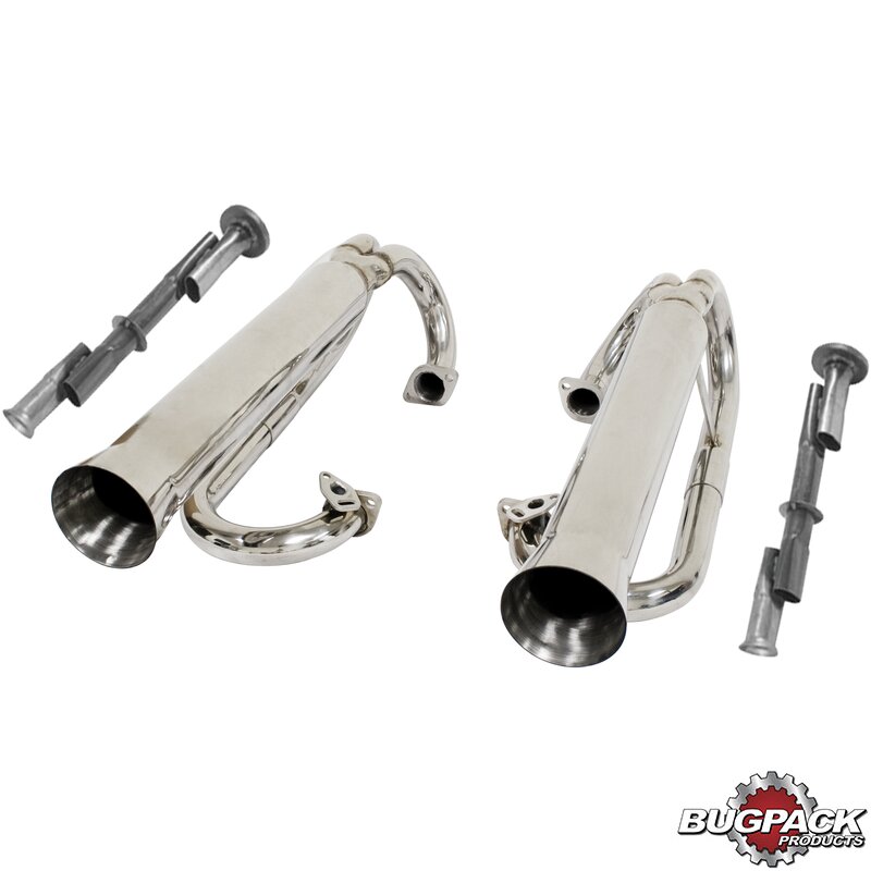 Stainless Steel Dual Racing Cannons