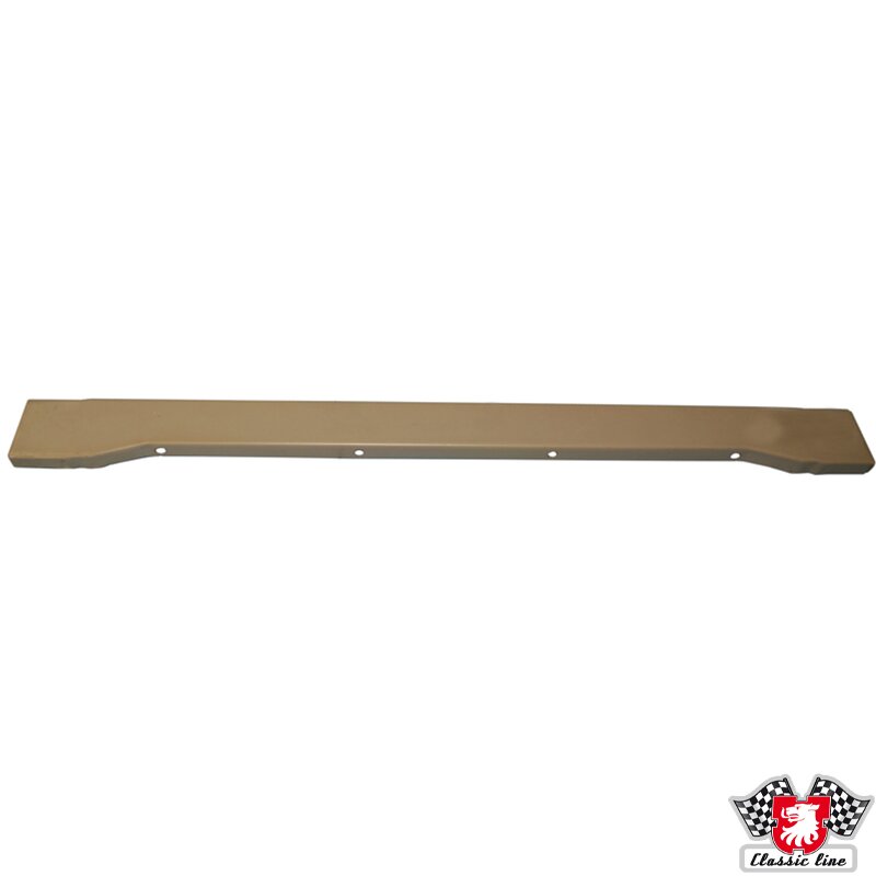 Dekkplate for radiator tverrskinne