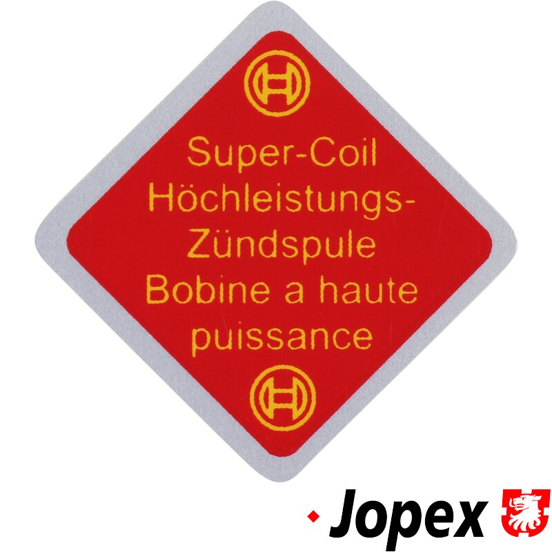 Klistremerke, "Super-Coil Höchleistungszündspule"