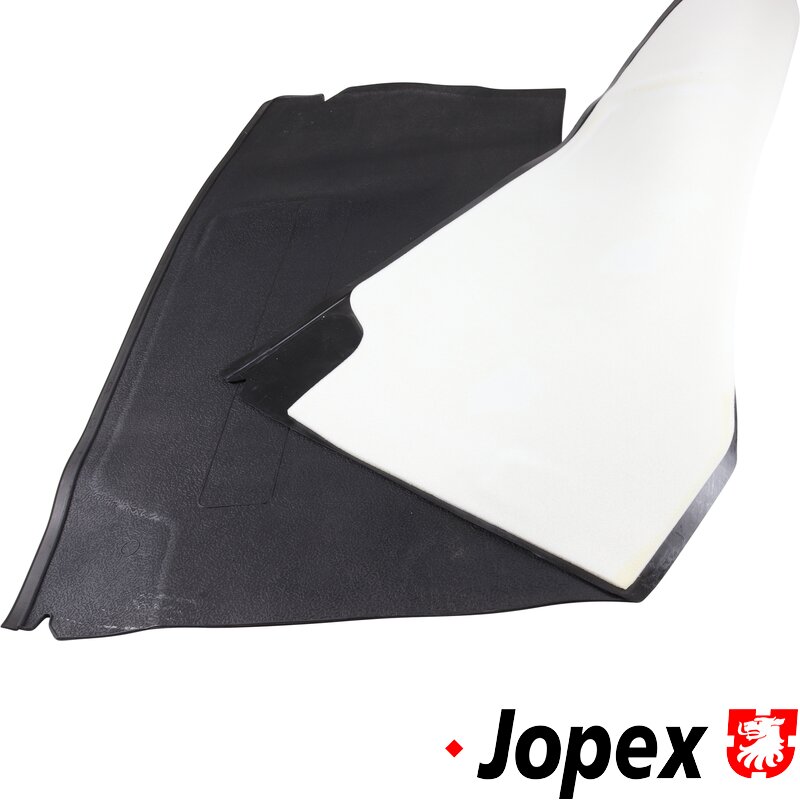 Baywindow Bus Front Cab Under Seat Mats - Black