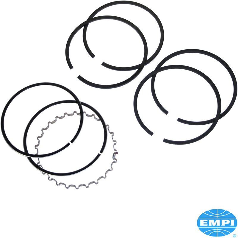 Stempelringsett, krom toppring, 94 mm