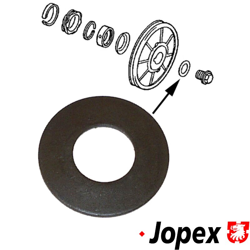 Crankshaft Pulley Bolt Washer - All Aircooled And Waterboxer Engines